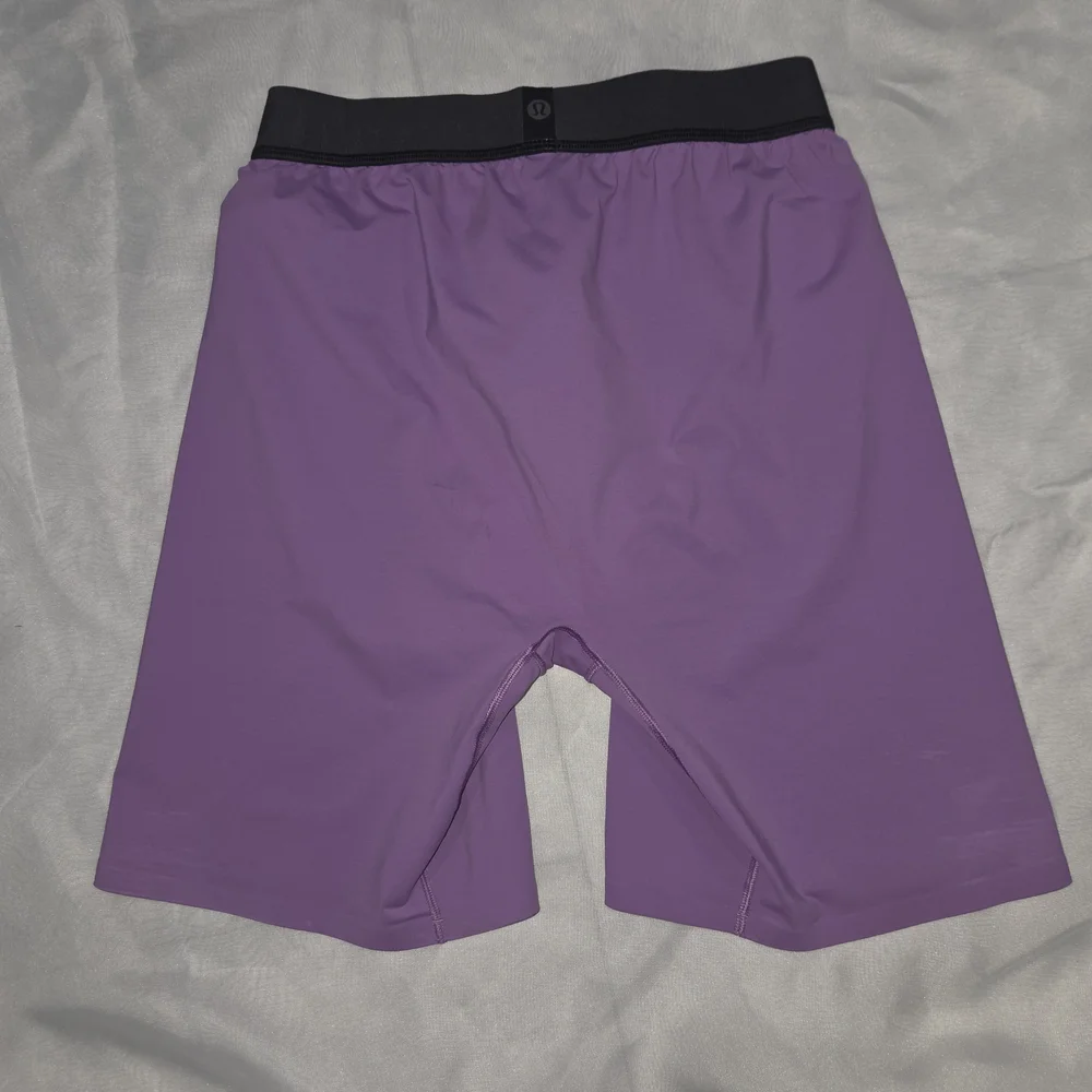Lululemon Men's Compression Boxer Brief‎ Shorts Purple Size M Gym Training